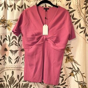 Universal Standard NWT orchid color ribbed shirt size M
